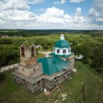 Новый этап восстановительных работ в Богоявленском храме с. Чурики