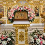 Благочинный принял участие в праздничном богослужении в Покровском монастыре