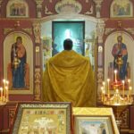 Богослужение в день празднования Собора новомучеников и исповедников Церкви Русской в Екатерининском храме Михайлова