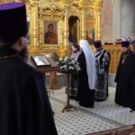 Литургия Преждеосвященных Даров в Христорождественском храме Рязани