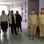 Благочинный, иерей Александр Рунов, и клирики Михайловского второго округа принял участие в открытии выставки "Русская Голгофа"