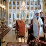 Архиерейское богослужение в Никольском храме села Стрелецкие Выселки