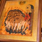 Неделя 4-я Великого поста в Никольском храме: Литургия, память 40 мучеников и третья Пассия