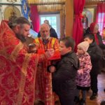 Пасхальная радость в Никольском храме села Пушкари